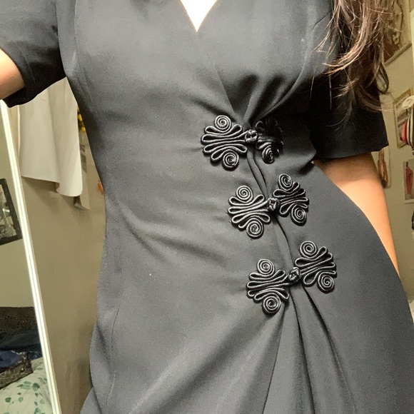 Maxi Black Vintage Ultra Dress - Picture 3 of 5